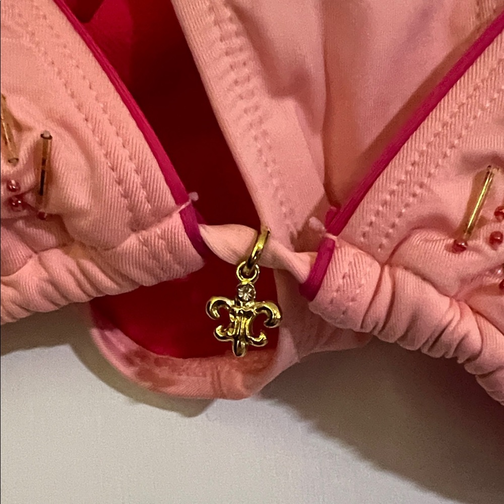 Miss Me Embellished Pink Bikini Set - Picture 3 of 8
